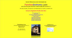 Desktop Screenshot of familienzentrum-laim.de